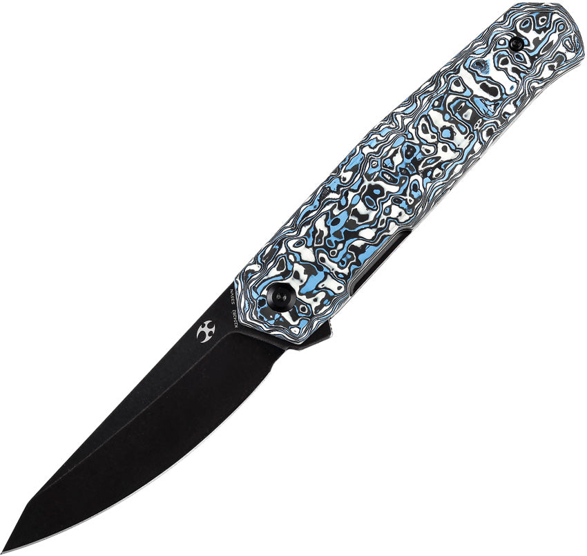 Integra Framelock Blue/Wht CF K1042B2
