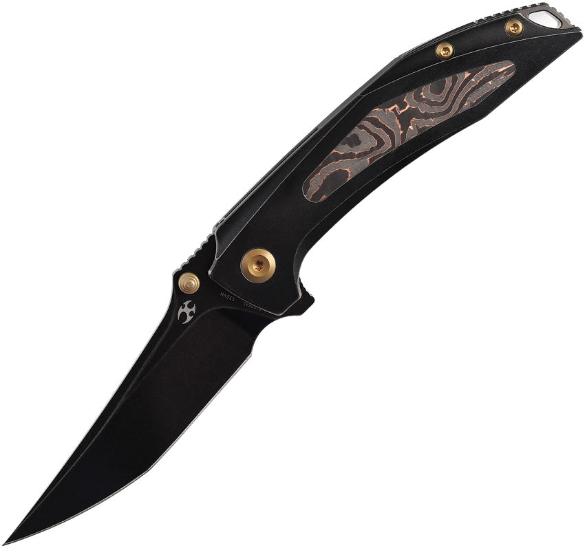 Baku Linerlock Black Copper K1056A1
