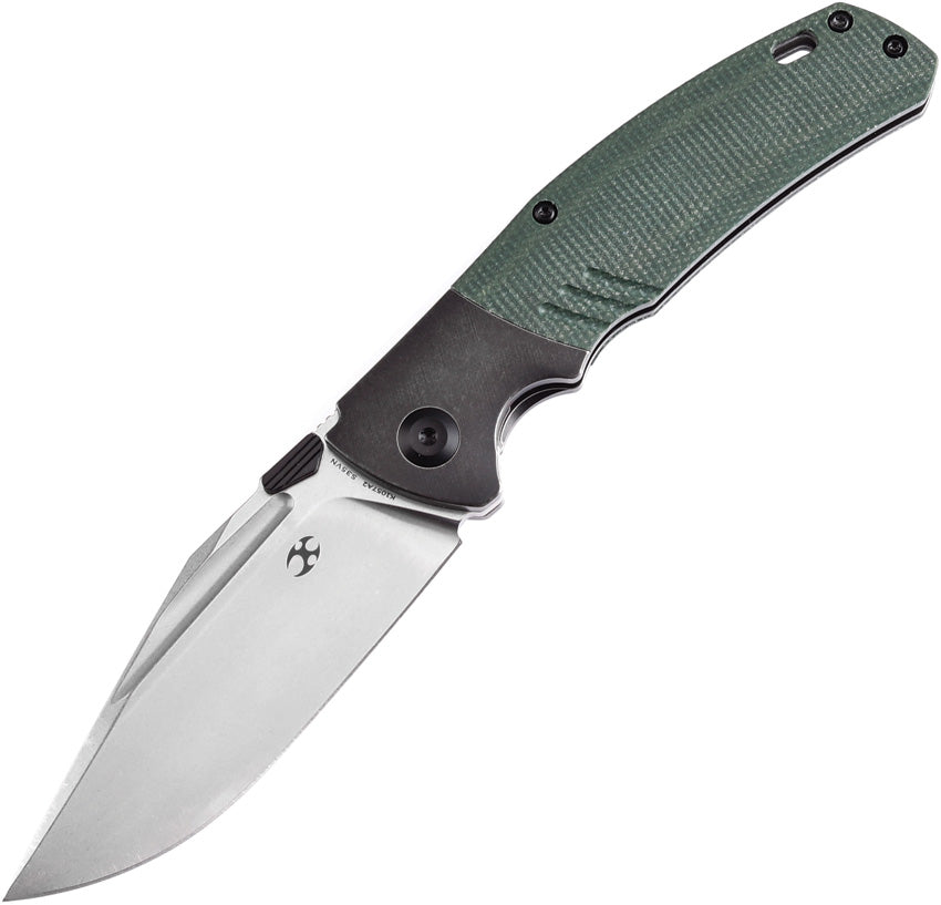 Hinterland Framelock Green K1057A2