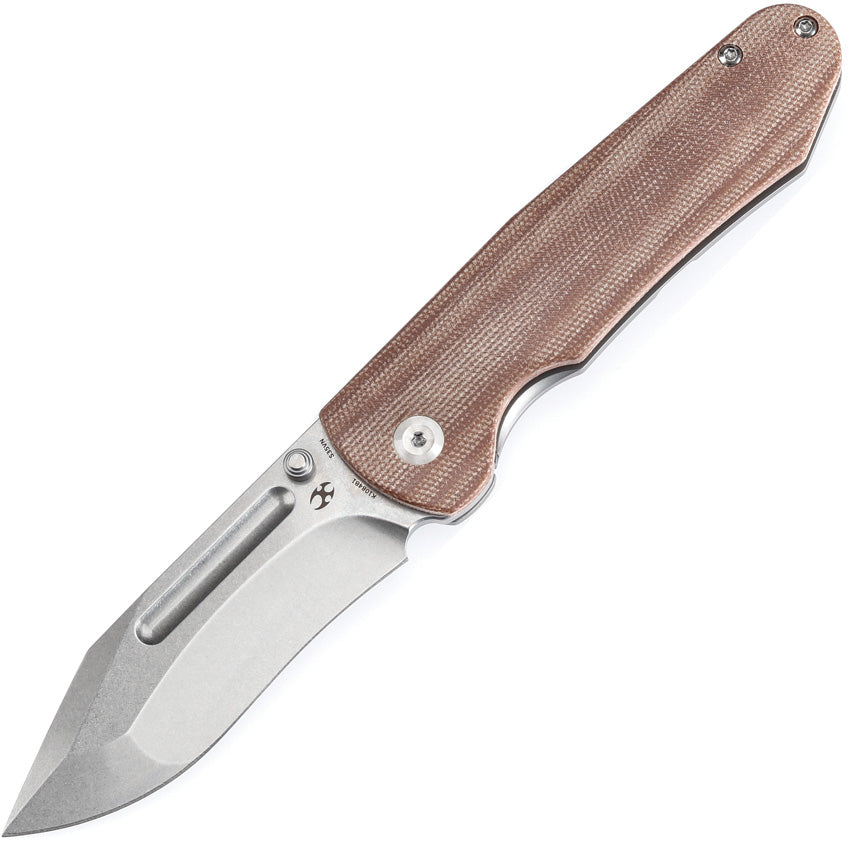 Superhawk Framelock Brn mic K1084B1