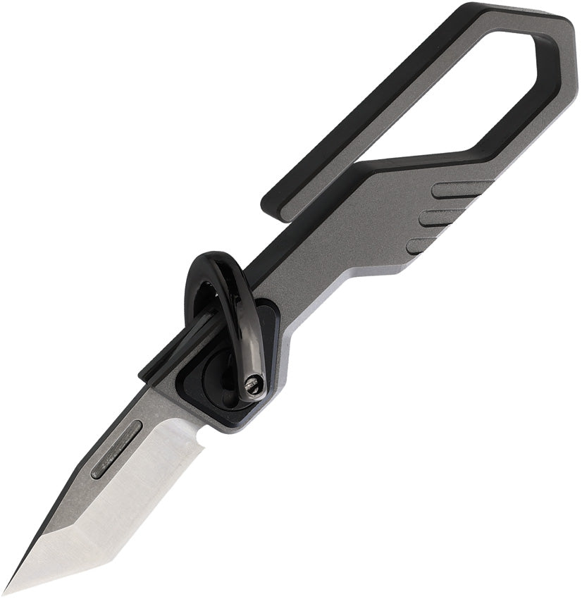 Mini Keychain Folder Gray TITANIUM KEYCHAIN MINI KNIFE