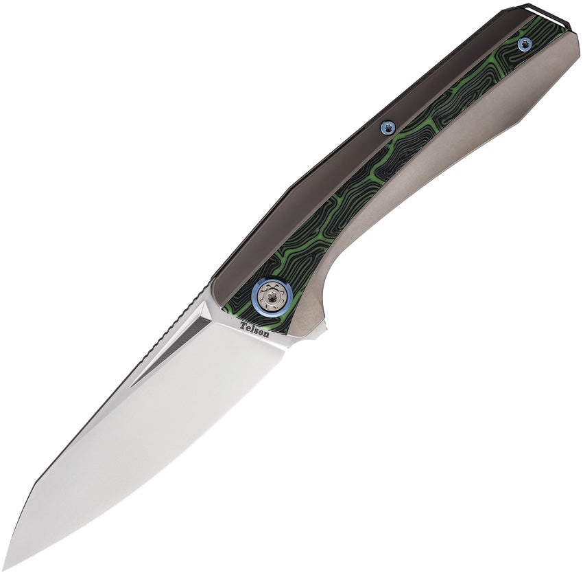 Telson Framelock Green KETM012