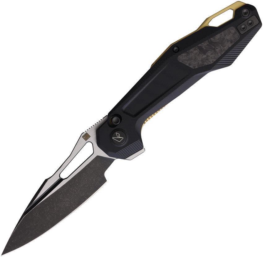 Griffin Linerlock Black G10 GRIFFIN G10 BK/SWS