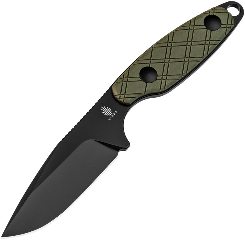 Muskrat Fixed Blade Green 1064A1