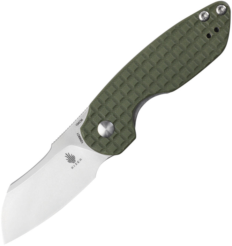 October Mini Linerlock Green V2569C1