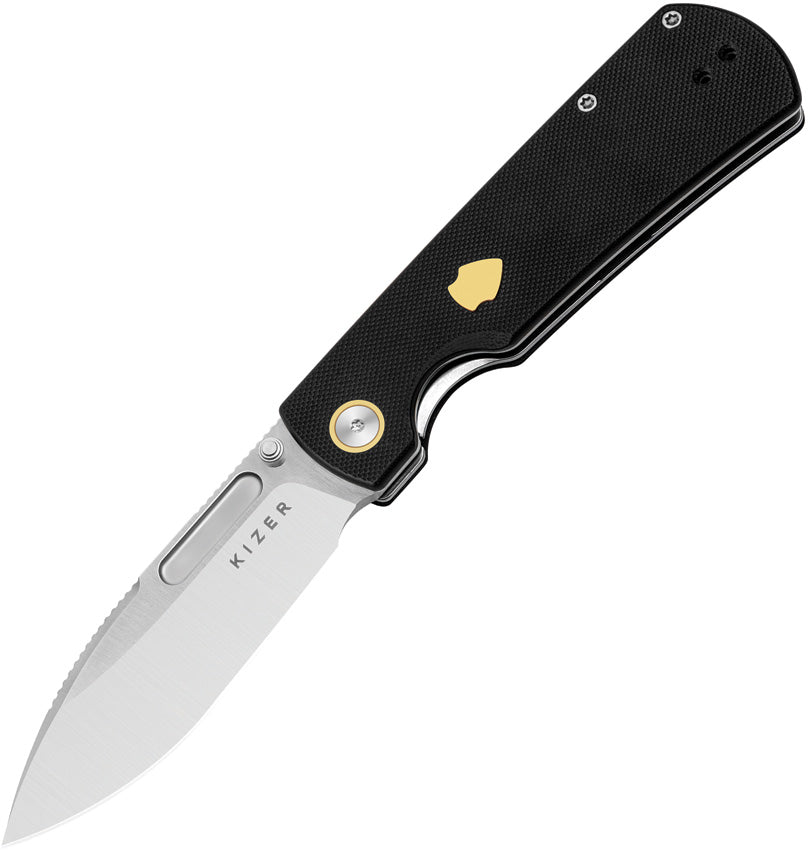 Retro Linerlock Black G10