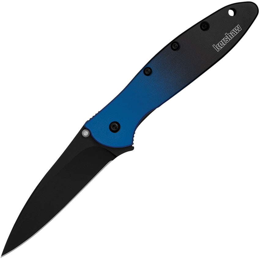 Leek Linerlock Blue Magna Cut 1660GBLUBLK