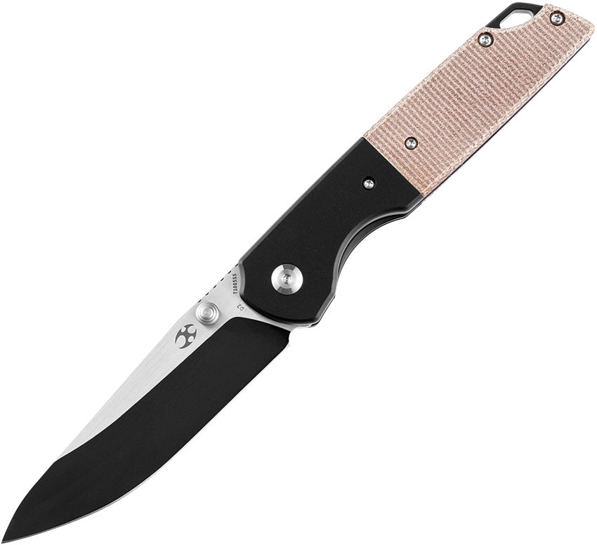 Warrior Linerlock Brn Micarta T1005S5
