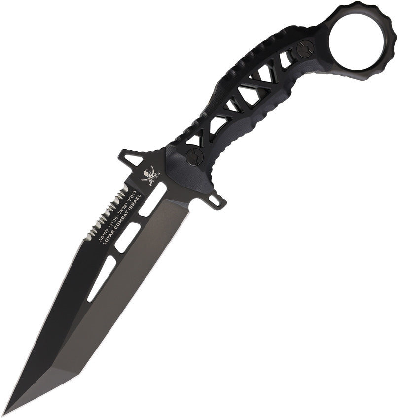 KHAOS REVENGER Fixed Blade Blk KA102BK