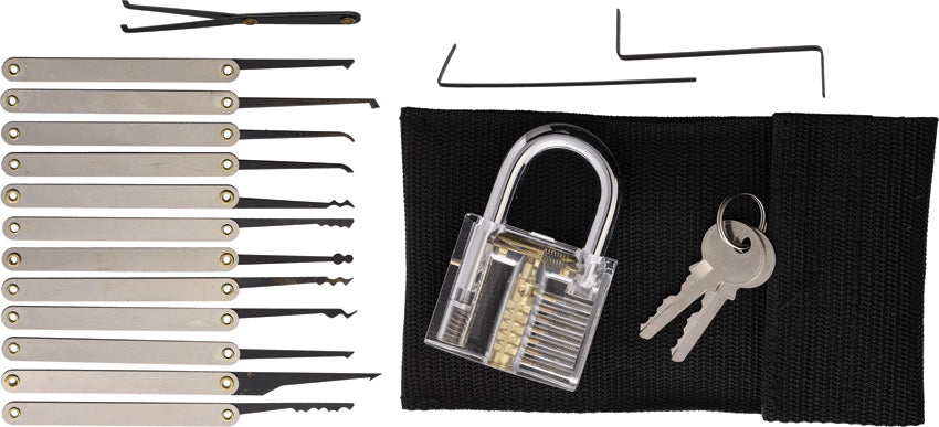 Lock Manipulation TrainingKit COVERT TITANIUM LOCK PICK KIT