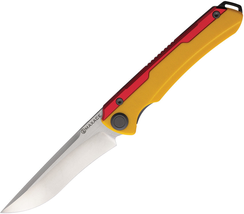 Kestrel Framelock Yellow/Red MAXMM28-1-D