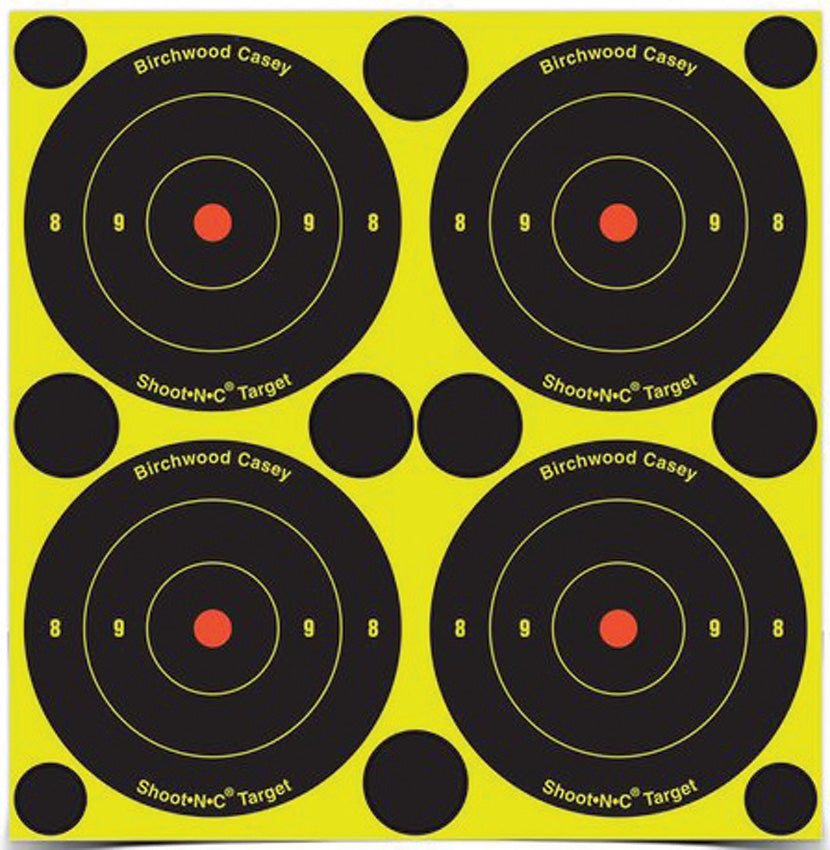 Shoot-NC 3in Bulls Eye Target