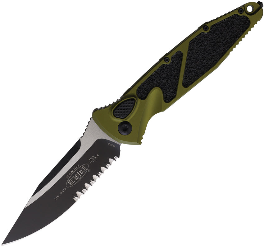 Auto Socom Elite Buttonlock OD 160A-2OD