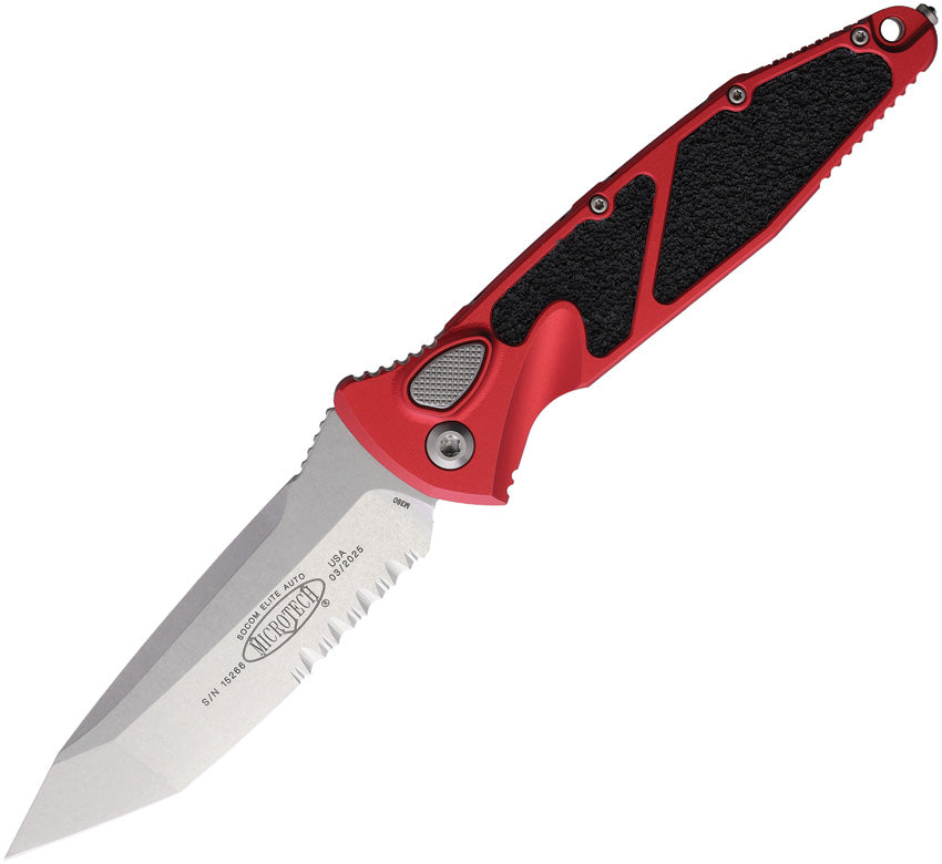 Auto Socom Elite Buttonlock 161A-11RD