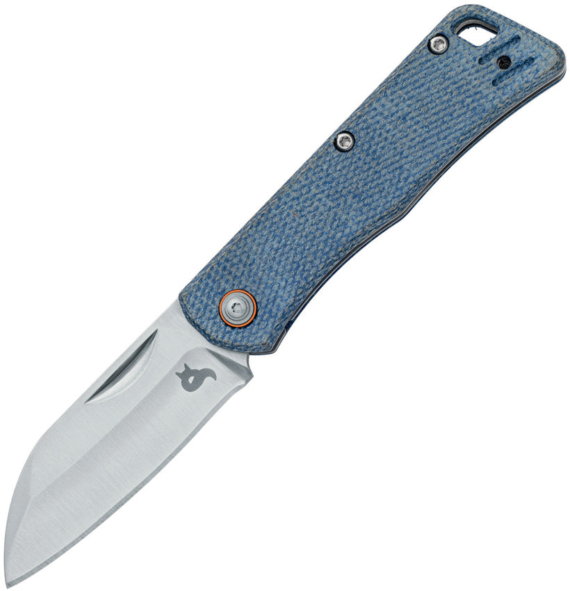 Teeny Linerlock Blue Micarta BF-785 MIBL