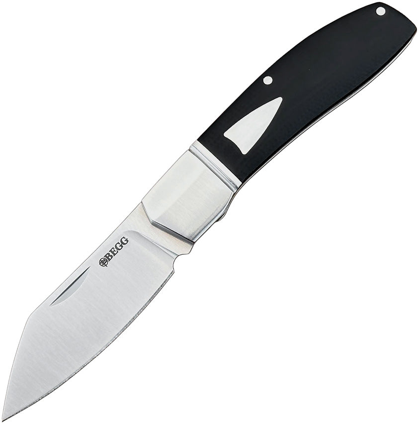 Slip Joint Sheepfoot Black G10 BG035 BZ011716L