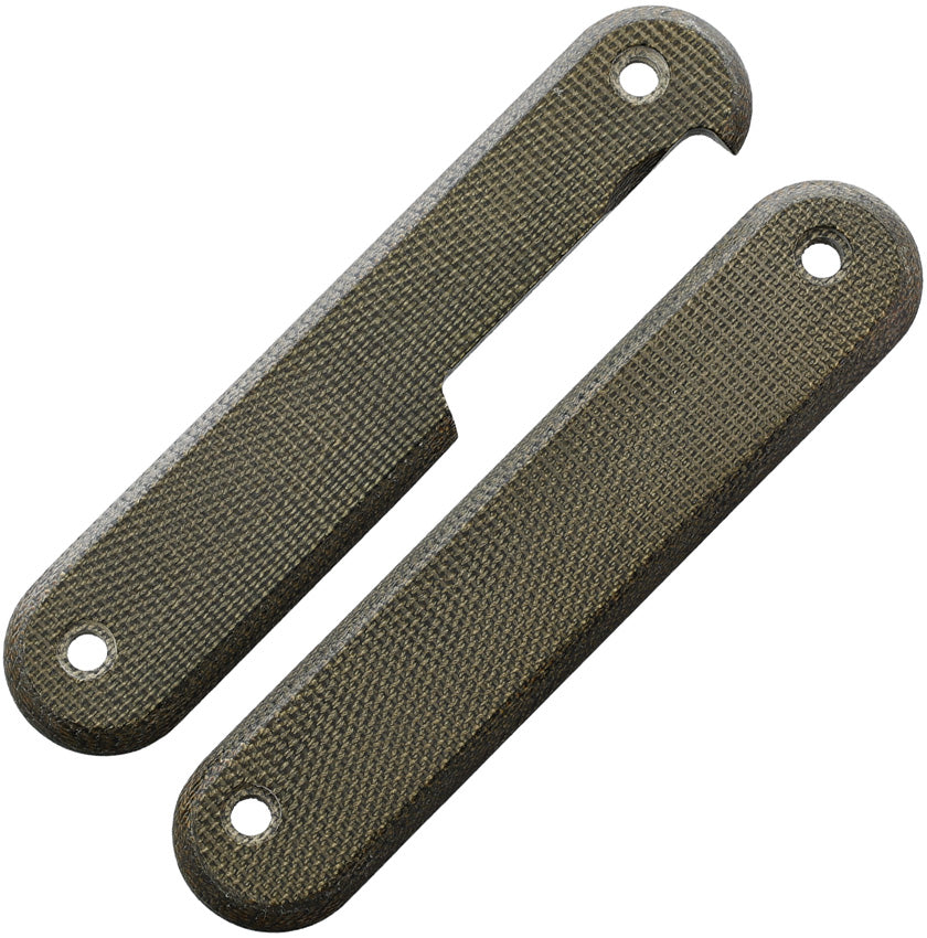 Malga 6 Scales Green Micarta