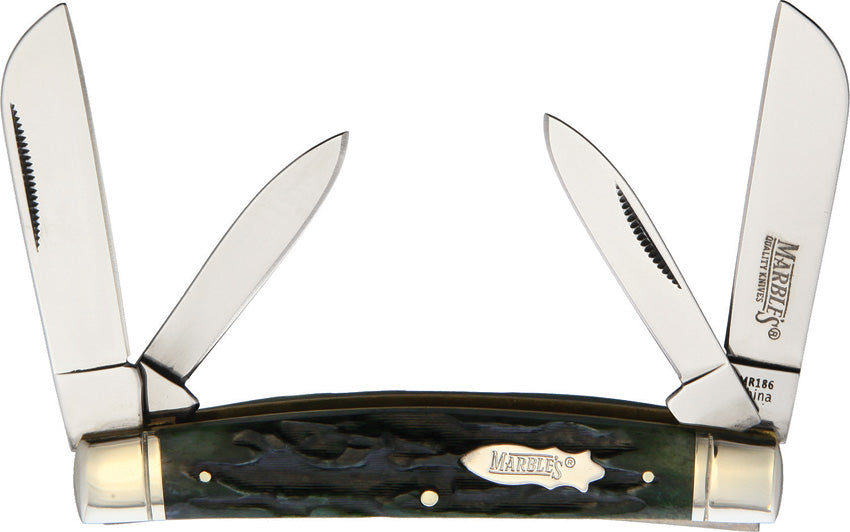 Congress Green Stag Bone