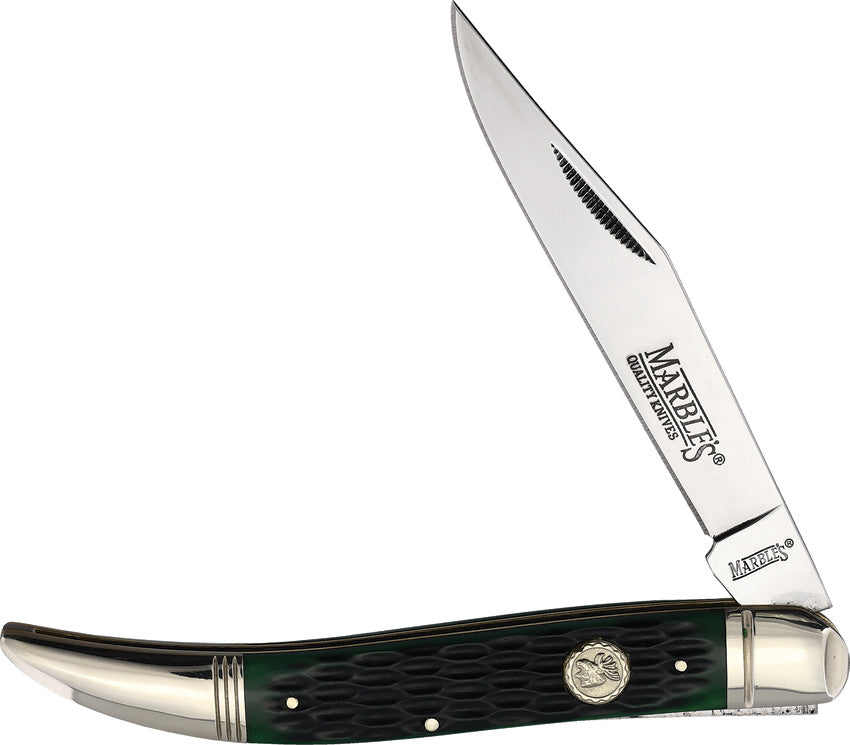 Large Toothpick Green Bone MR629 KB115-5"