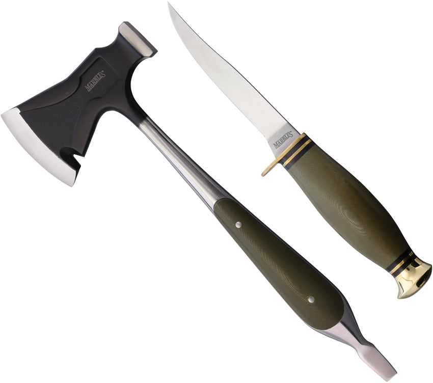 Hunter Combo Green Micarta HK1823 GREEN MICARTA