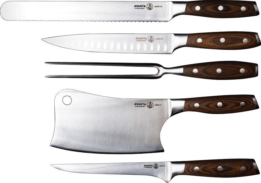 Avanta 6 Piece Knife Set BBQ-B