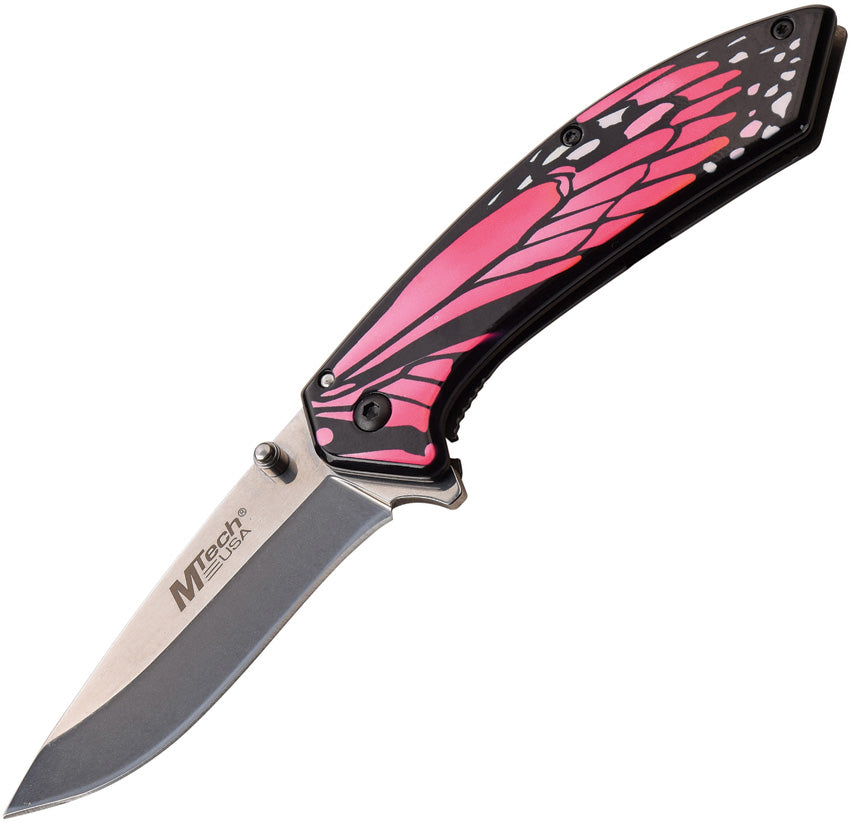Butterfly Framelock A/O Pink MT-A1005PK