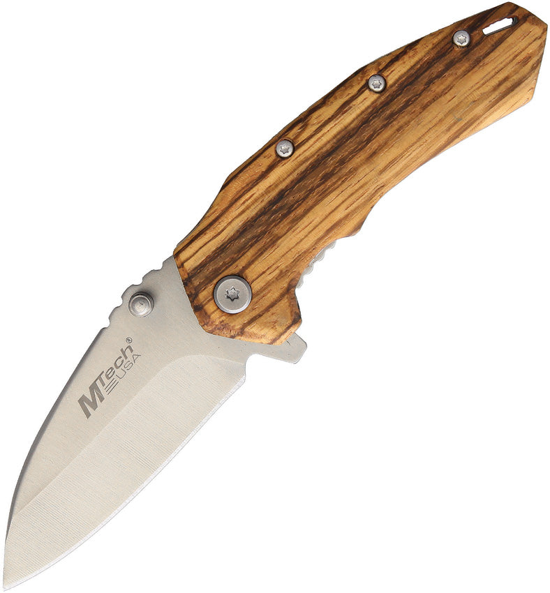 Linerlock A/O Zebrawood