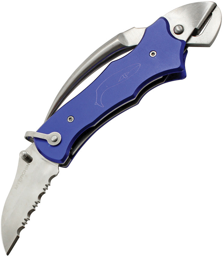 Sailors Tool Linerlock Blue P300BL