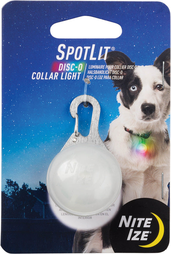 SpotLit Disc-O Collar Light PSLG-07-R6