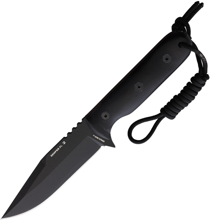 Semper Fi 2 Fixed Blade Black 134-N