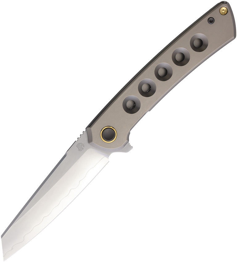 Echo Framelock Holes Ti 2506-HOLE