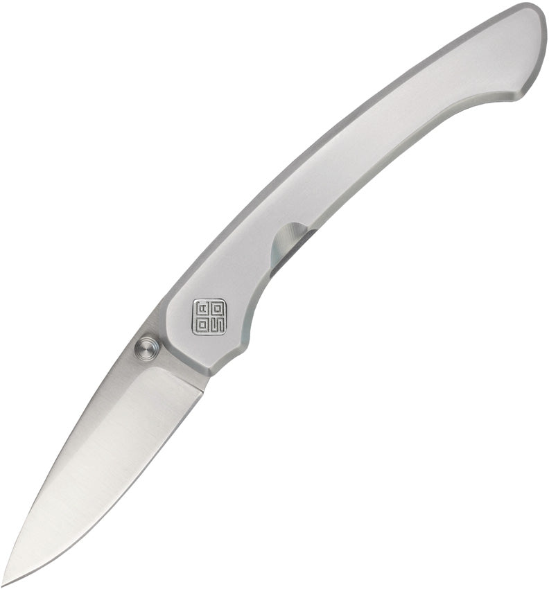 Seaton Mini Linerlock Silver 42SMS