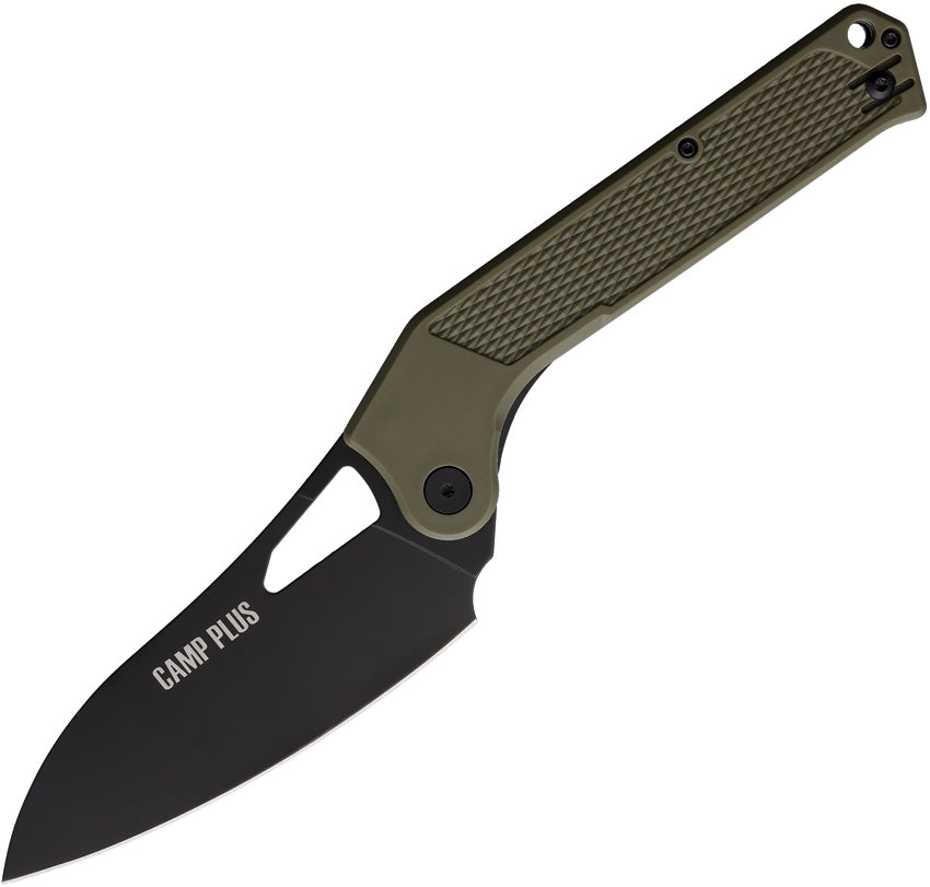 Camp Plus EDC Linerlock Grn MED. KNIFE OD GREEN