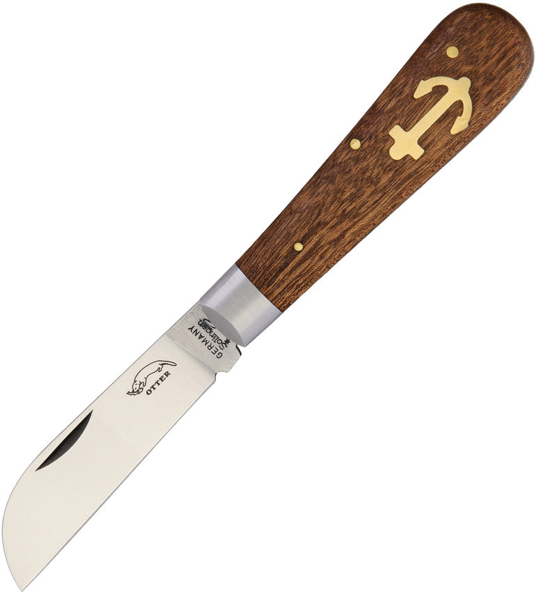 Small Anchor Knife Sapeli Wood 174
