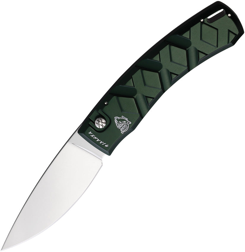 Auto X Button Lock Green P-14G