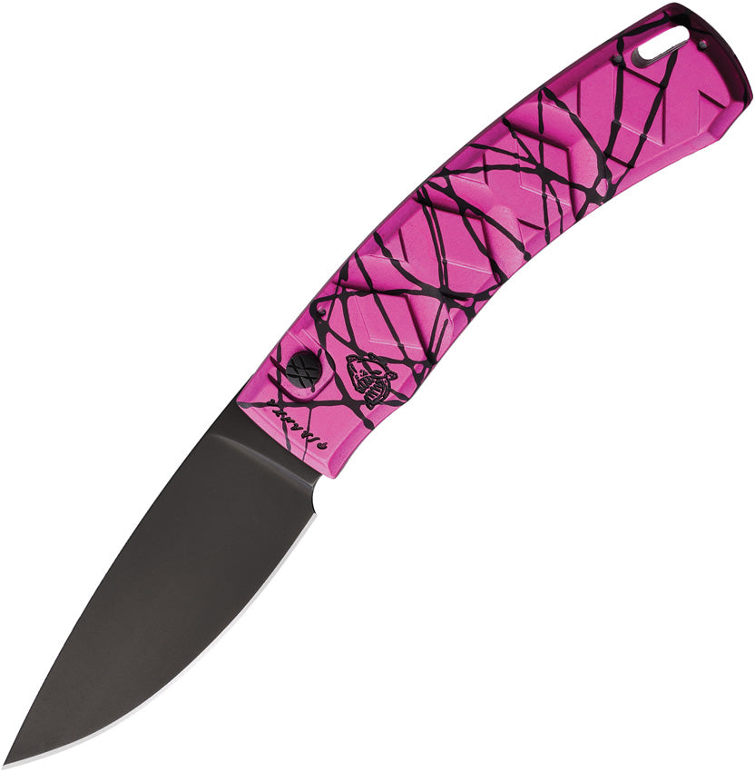 Auto X Button Lock Pink P-14PKT