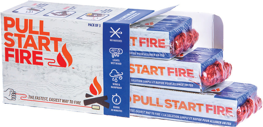 Pull Start Fire 3pk 77303