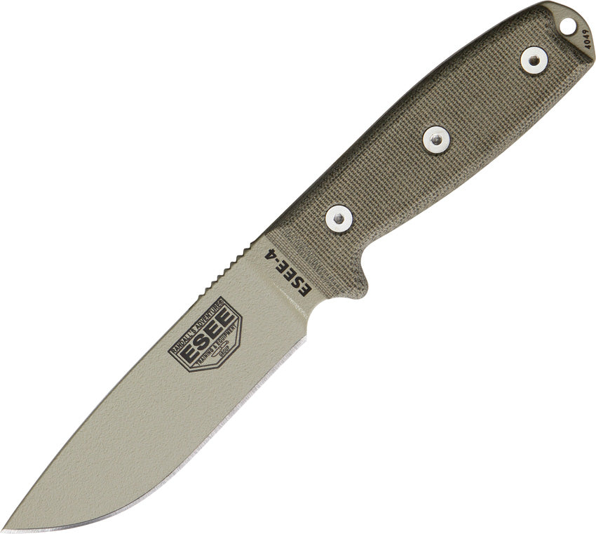 Model 4 Plain Edge ESEE-4P-DT