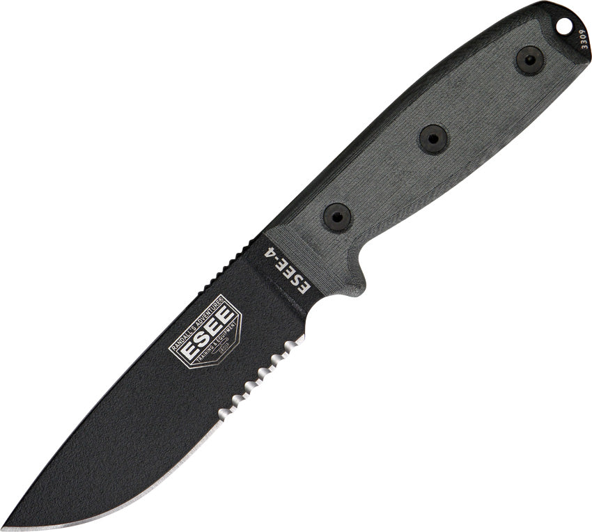Model 4 Part Serrated ESEE-4S-MB