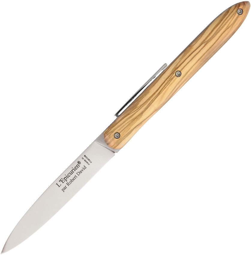 Epicurien Linerlock Olive Wood E0112OLI