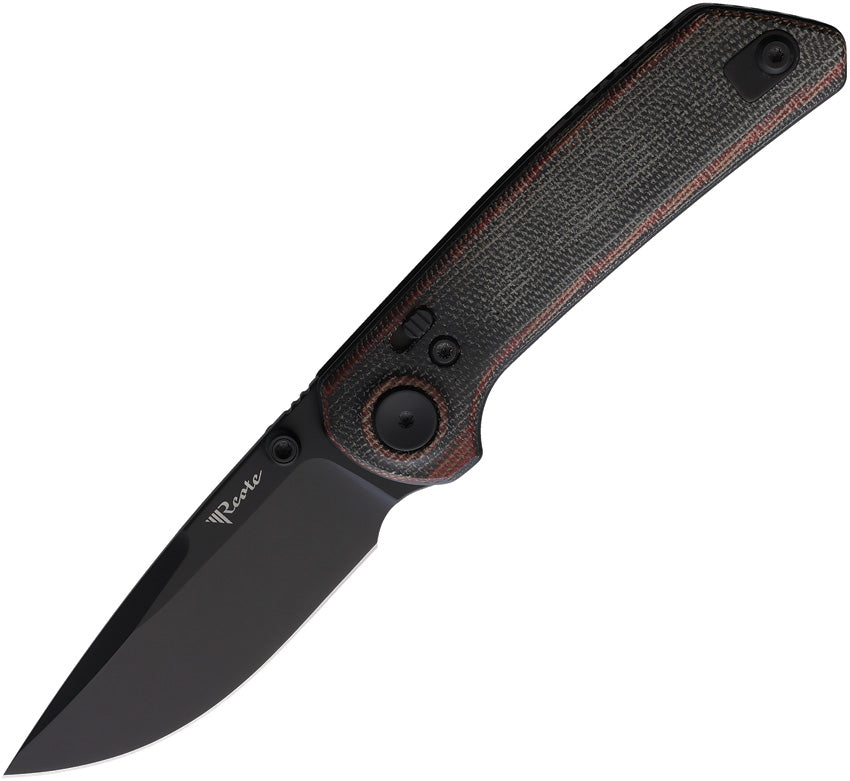 PL-XT Pivot Lock Blk/Red PVD PL XT RED BLACK MICARTA PVD
