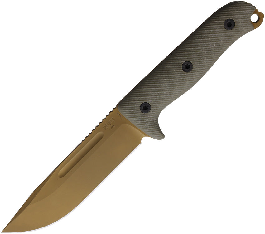 Vicon Fixed Blade Grn G10 FDE