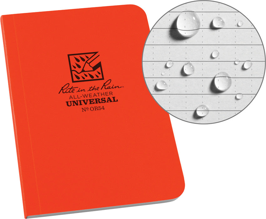 Soft Cover Book Orange OR54