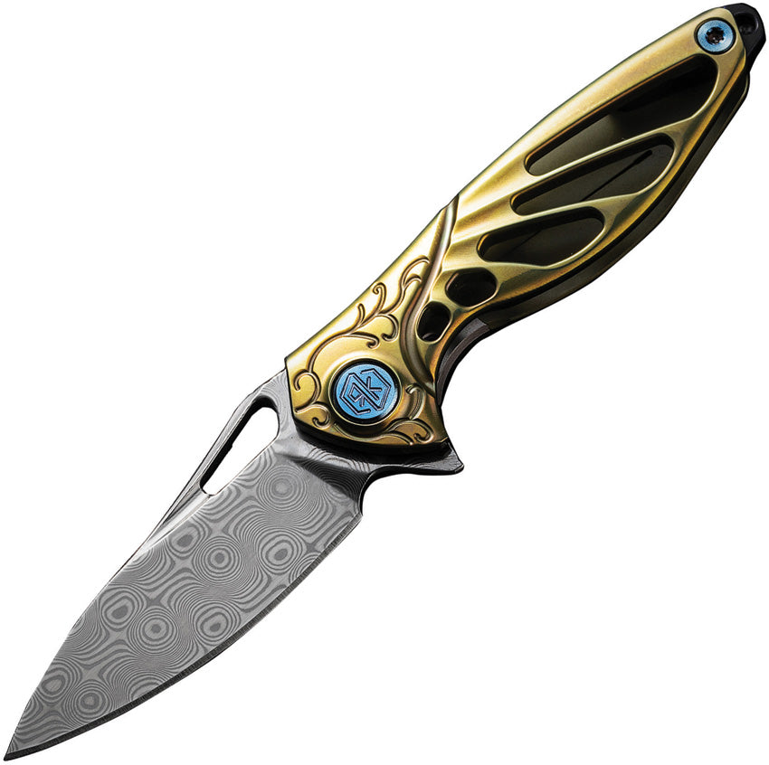 Mini Framelock Gold RKMINI GOLD