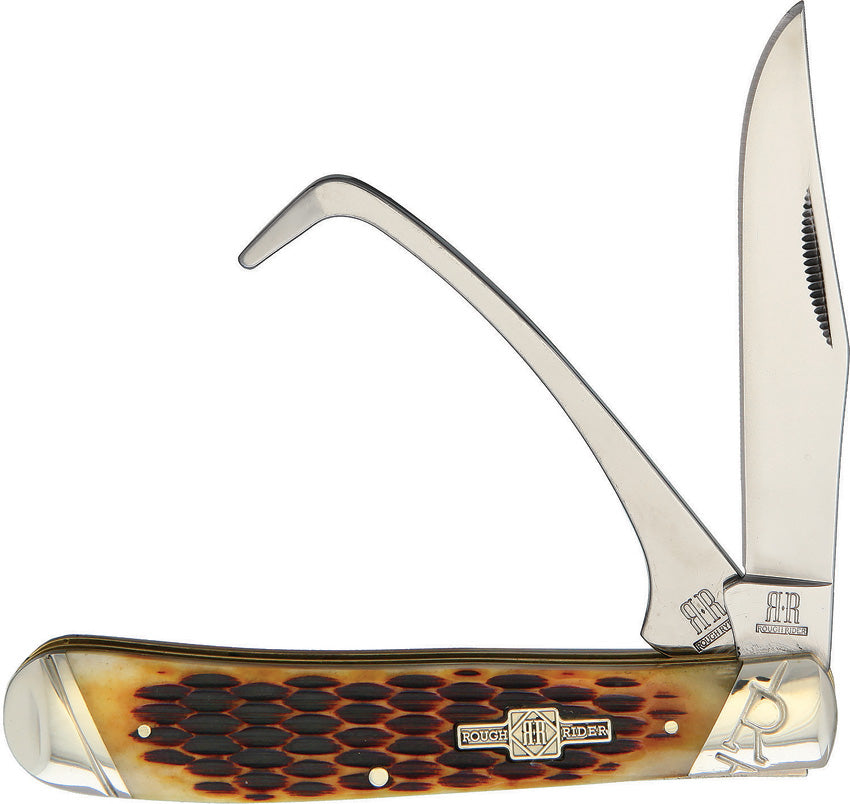 Equestrian Trapper Amber Bone