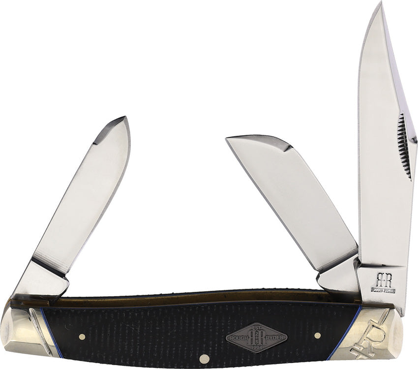 Stockman Black Micarta RR2214 / KB308R