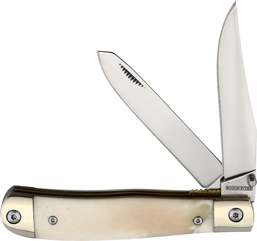 Trapper White Smooth Bone
