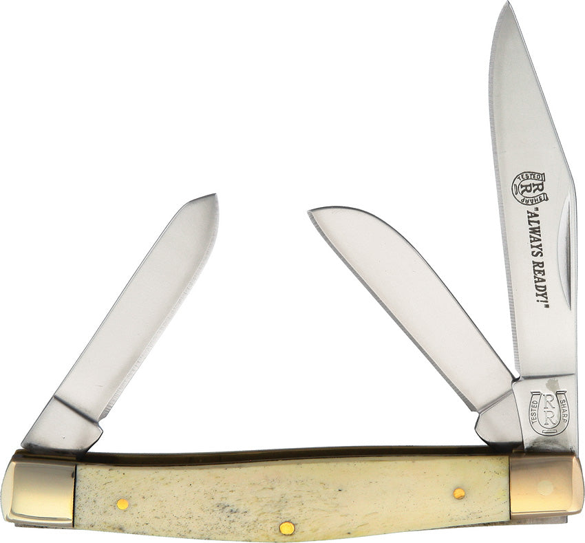 Stockman White Smooth Bone KB306/ WHITE SMOOTH BONE