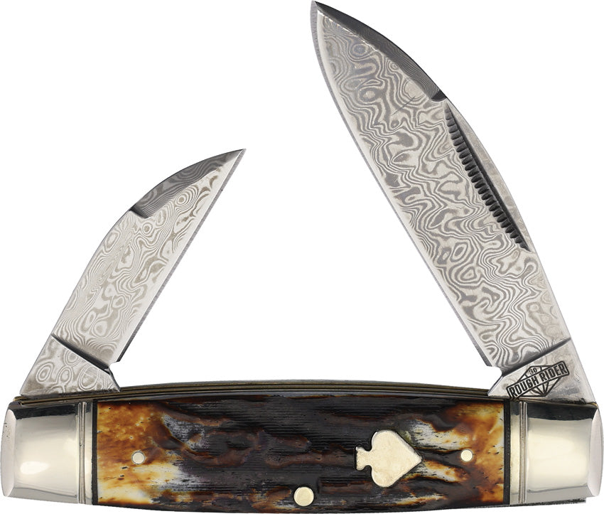 Senator Cinnamon Bone Damascus