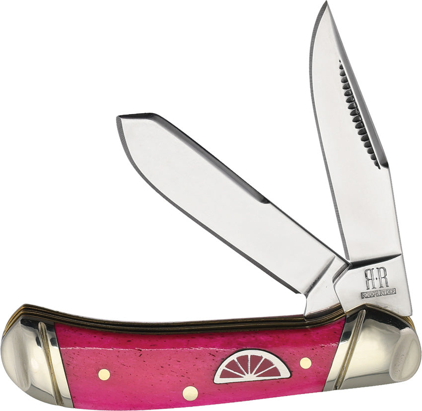 Tiny Trapper Pink Smooth Bone
